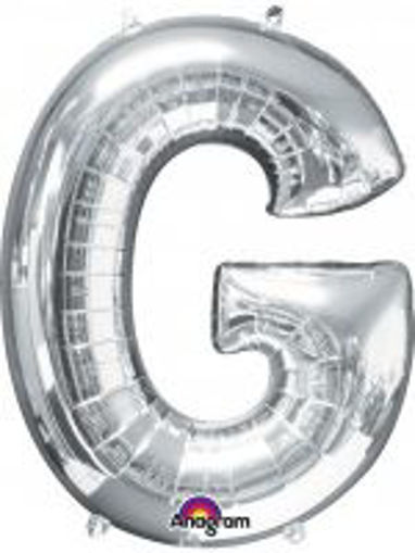 Picture of SILVER LETTER G FOIL BALLOON